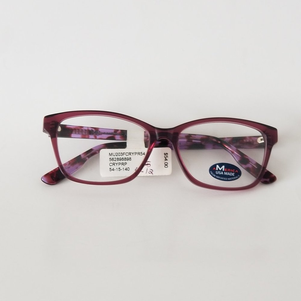 Eyeglass Frames AMERICA MADE USA CRYPRP 54-15-140
